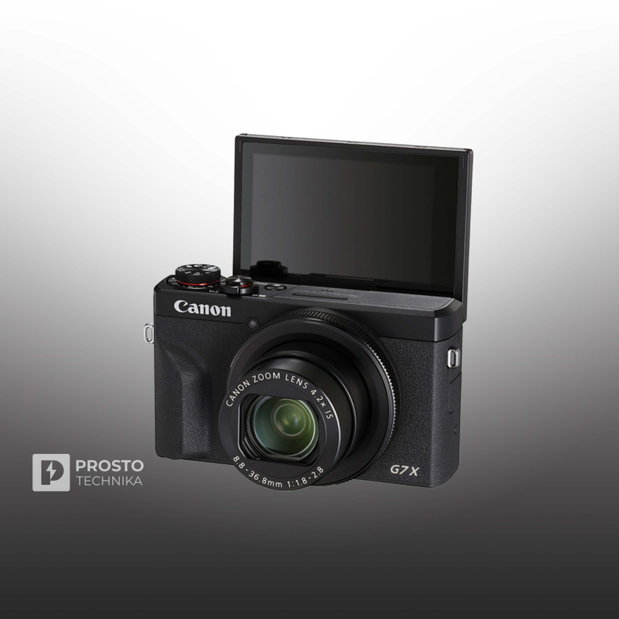 Фотоаппарат Canon PowerShot G7 X Mark III, черный